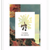 'A Window into Infinity' Framed Print