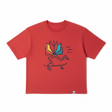 BookPal Adults Tee - Curious Red