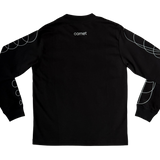 Comet Graph Long Sleeve Tee - Onyx
