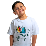BookPal Kids Tee - Bright White