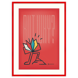 But Why? Framed Print