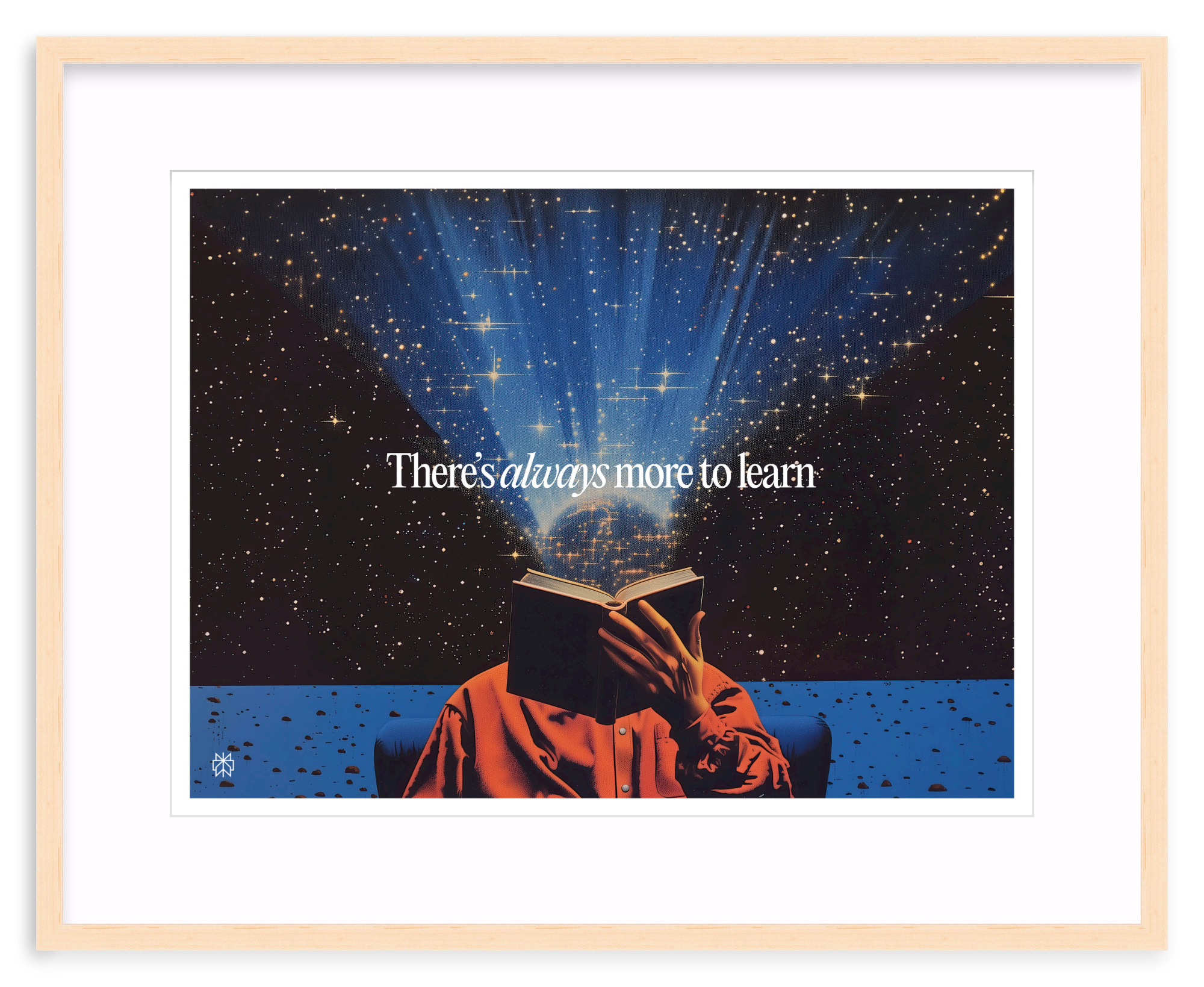 'There's Always More To Learn' Framed Print