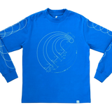 Comet Graph Long Sleeve Tee - Radiant Blue